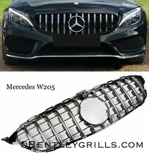 Mercedes W205 Classe C Grille AMG GTS Style 2018 Panamericana Grille 360 Tuning