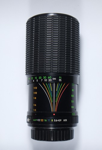 Objectif zoom tokura 210 - objectif, 70-210