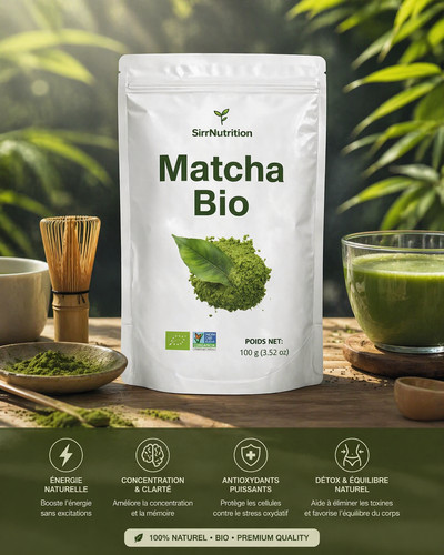 Matcha bio100g énergie - bio100g, –