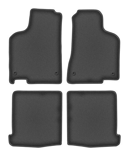 Jeu tapis velours graphite - de,