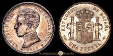 Alfonso XIII 1 Peseta (5,08