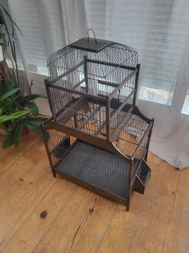 Cage oiseau ancienne - à,