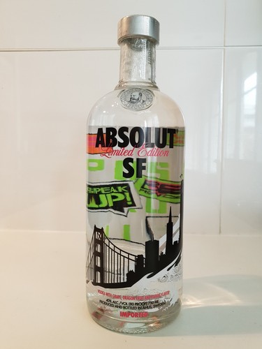 Bouteille collector absolut - bouteille,