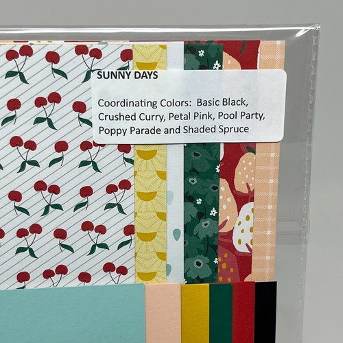 Stampin designer paper - designer, &