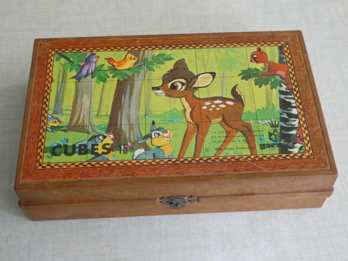 Vintage jeu cubes disney - jeu,