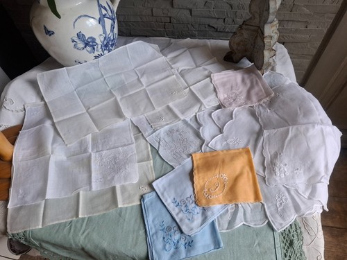 Linge ancien lot 13 - ancien, de