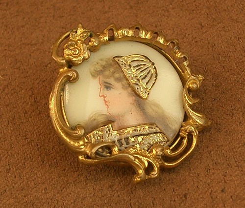 Belle broche art nouveau - broche, à