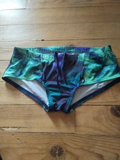 Maillot De Bain Arena Camo Hero Low Waist Short F80 Gb32 Neuf Boxer