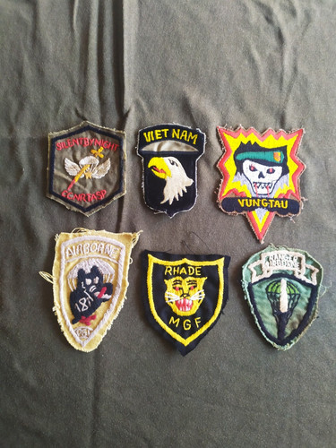 Vietnam war patch lot - us,