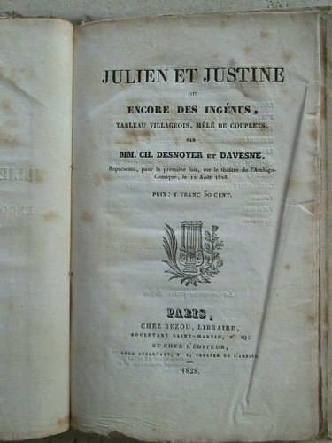 Desnoyer julien et justine - desnoyer,