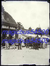 4 x PLAQUES PHOTO STAND DE TIR PRINCE ART FORAIN FETE FORAINE VOSGES 1902 rare