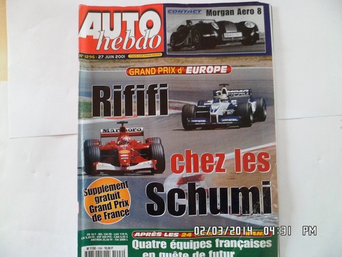 Auto hebdo 1296 juin - n°1296,