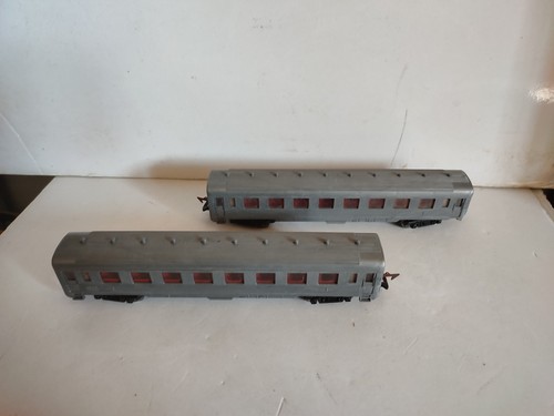Lot jouef wagon inox iere - ho,