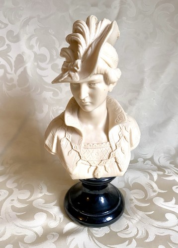 Buste sculpté femme - , au