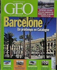 revue magazine geo barcelone N° 326