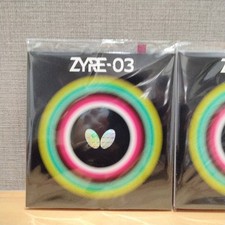 Set Butterfly ZYRE-03 2,5 mm rouge et noir 06140 tennis de table caoutchouc...