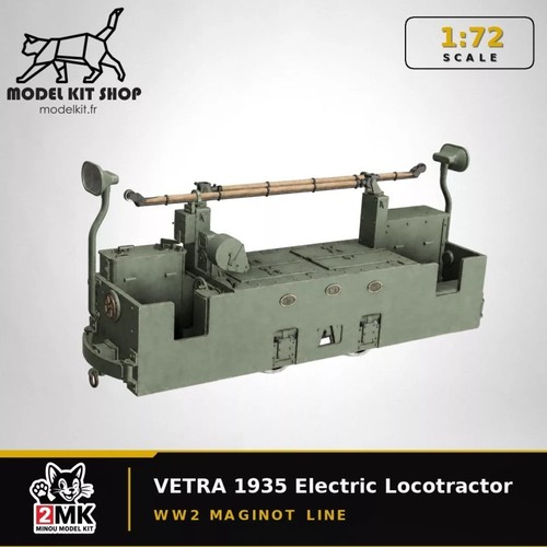 Locotracteur electrique - 1:72,