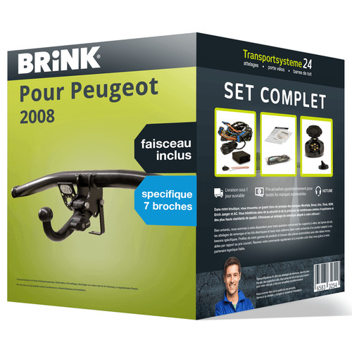 Attelage pour peugeot 2008 - pour,