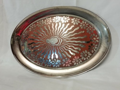 Plat dinanderie époque - plat,