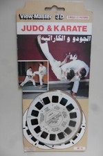Carton pochette 3 disques View-Master Judo & Karate 1983 TRES RARE !