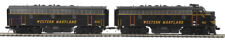 80-2111-1 Locomotives F7 unités A et B Western Maryland Sonorisée MTH HO 1/87