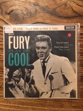 45T BIlly Fury in Play it Cool