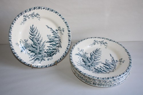 Assiettes plates anciennes - 8,
