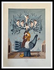 Raymond PEYNET :  Les amoureux, Lithographie originale signée et numérotée 1985