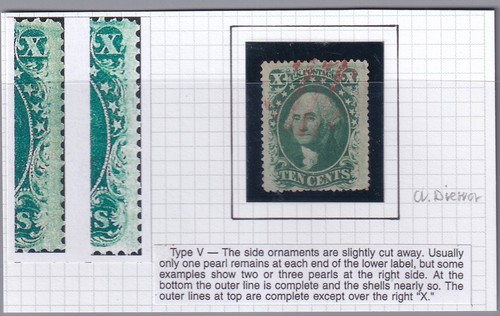états unis 1857 effigie - 1857, :
