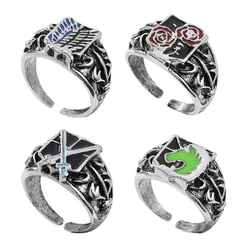 Bague pour hommes attack - 🔥,