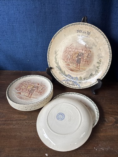 Lot assiettes boulenger - lot,