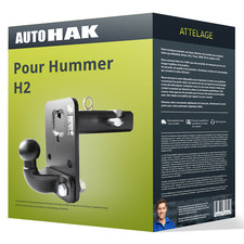 Attelage pour Hummer H2 2003 - 2010 démontable avec outil Auto Hak TOP