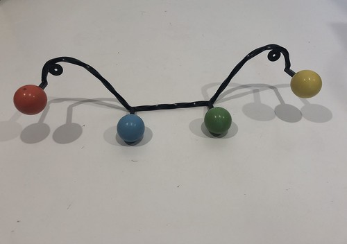 Superbe patère boules - 4,