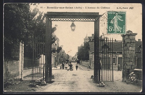 Cpa romilly sur - cpa, romilly-sur-seine