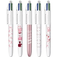 LOT 5  STYLOS BIC 4 COULEURS