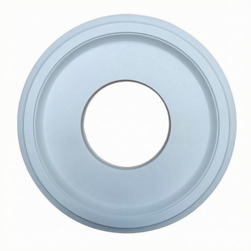 Rosace plafond blanc - rosace, de