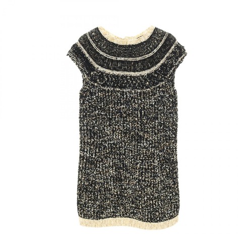 Robe boutonnée marque chanel - robe,