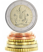 Série 8 pièces euro Vatican