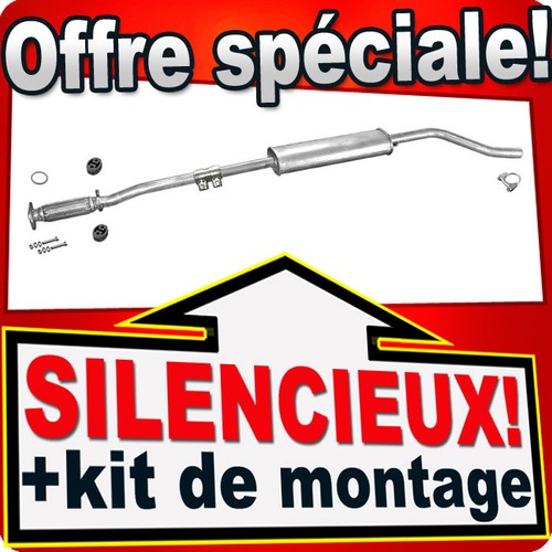 Silencieux intermédiaire pour - intermédiaire,