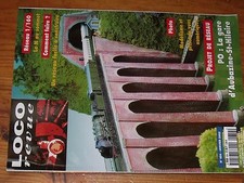 $$$ Loco Revue N°654 Gare d'Aubazine-St-Hilaire  3-242 A1  Lanternes fin convoi