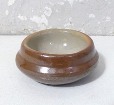 ancien beurrier en grès vintage