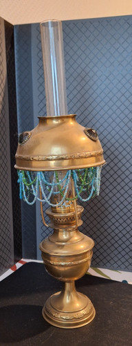 Ancienne lampe pétrole en - ancienne,