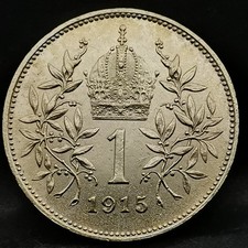 1 COURONNE 1915 ARGENT 835‰