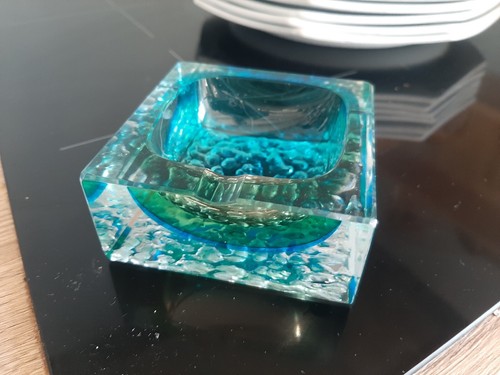 Cendrier verre murano - ,