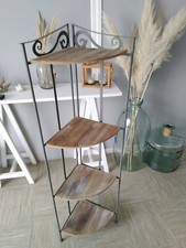 ÉTAGÈRE SALLE DE BAINS "4 TABLETTES / CROMÉ" "NEUF"