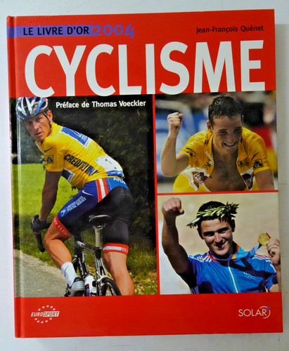 Livre du cyclisme - livre, d'or