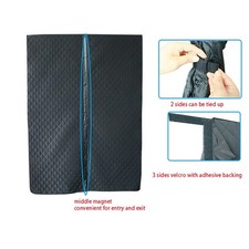 Housse de porte isotherme pour