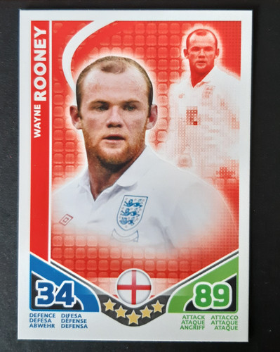 Wayne rooney angleterre carte - rooney,