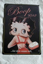 CARTEXPO  plaque en métal    BETTY  BOOP