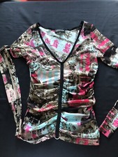 Magnifique Haut à Manches Longues NATHALIE CHAIZE   Multicolore Taille 42